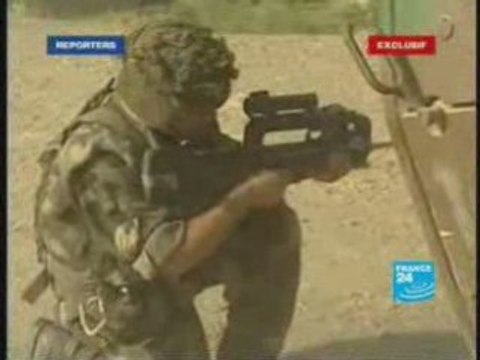 Soldats français face aux talibans