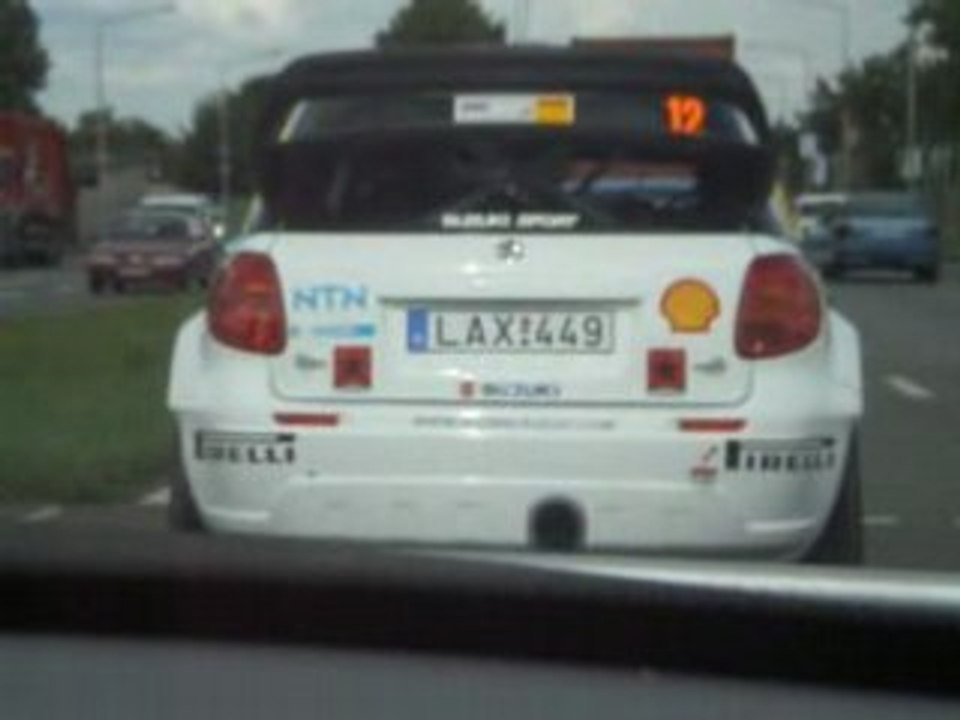 rallye allemagne 2008, liaison vers trèves, Andersson SX4