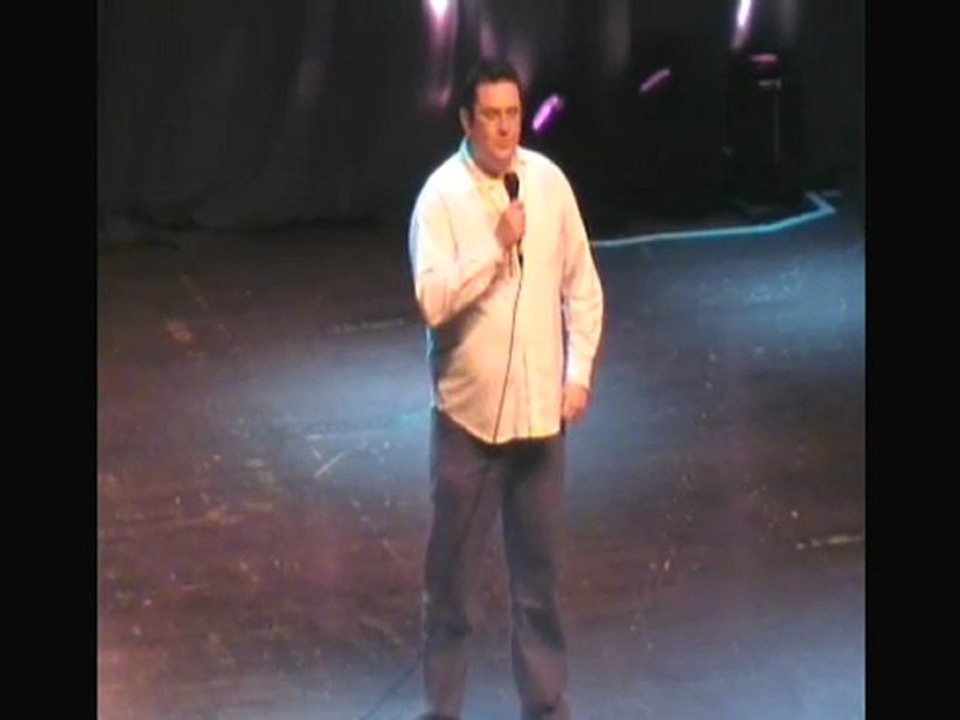 le flic classique et le plateau d'humour 2007