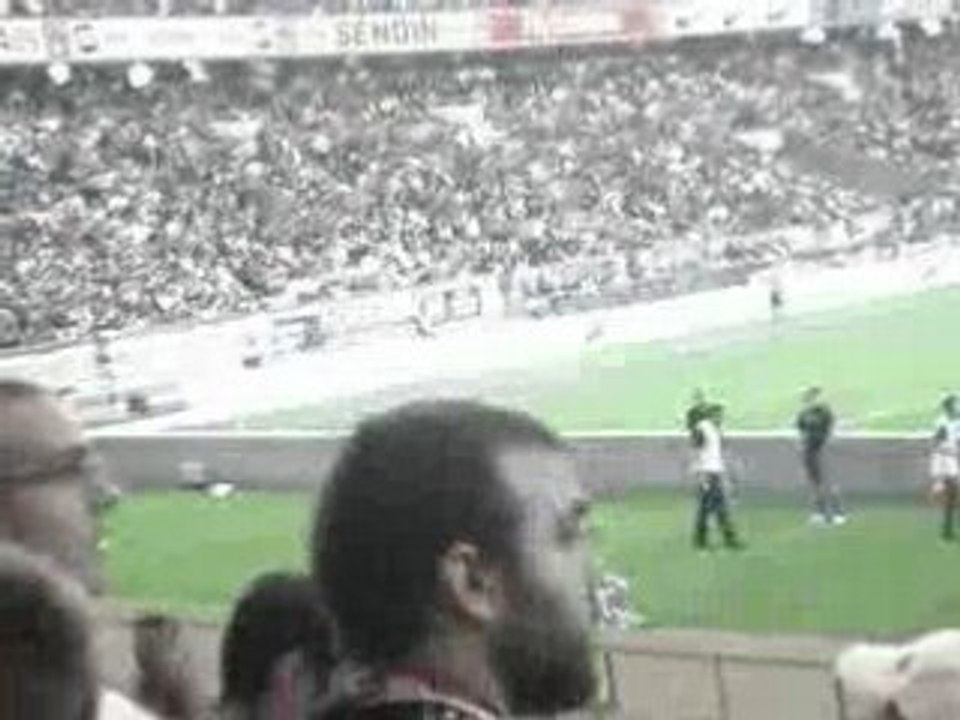 Minute de silence PSG BORDEAUX