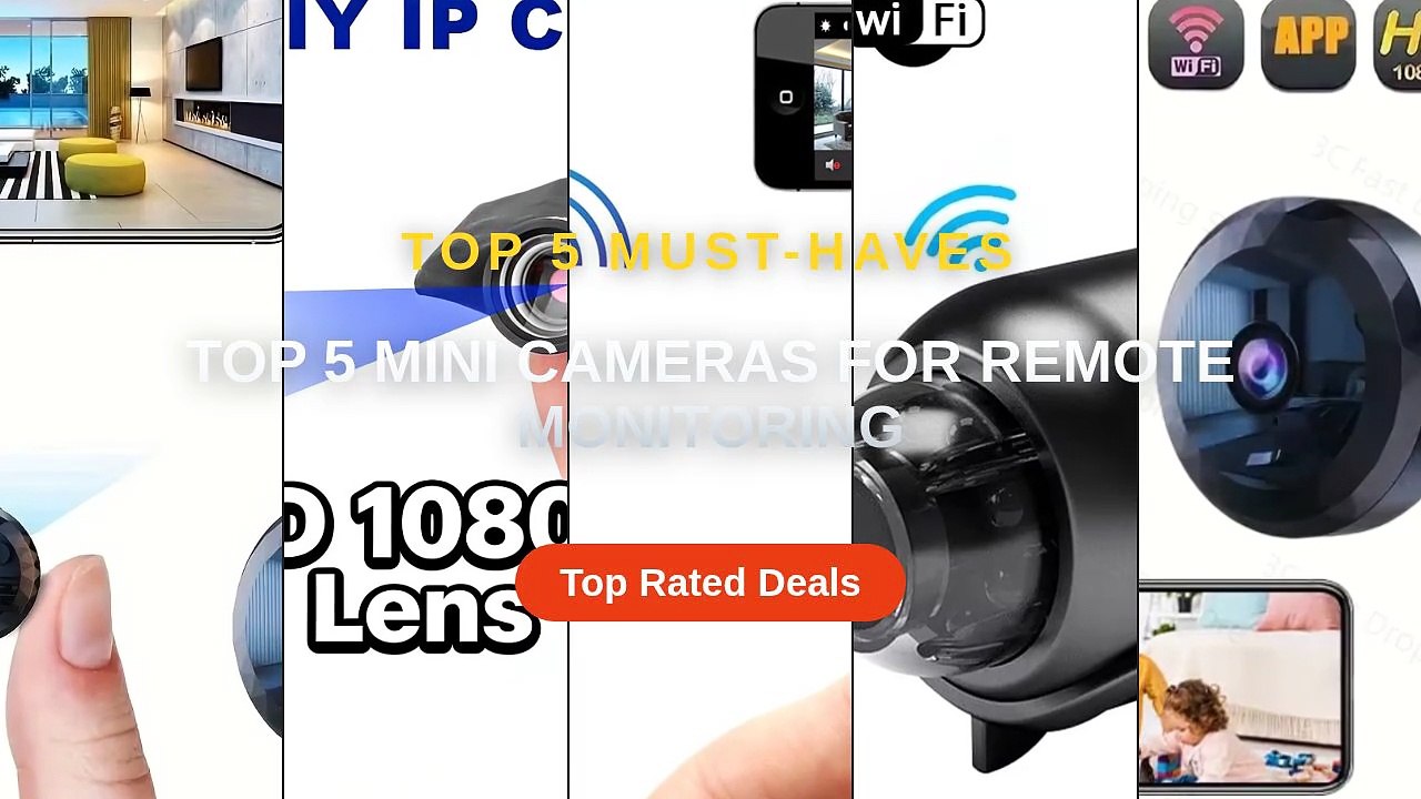 Top 5 Mini Cameras For Remote Monitoring - Video Dailymotion