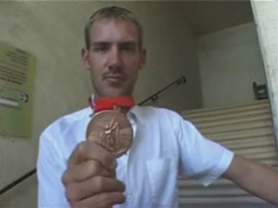 Dorian Mortelette médaillé de bronze au J.O de Pékin