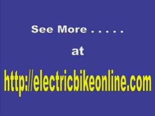 2008 EZIP Trailz Women's Electric Comfort Bike