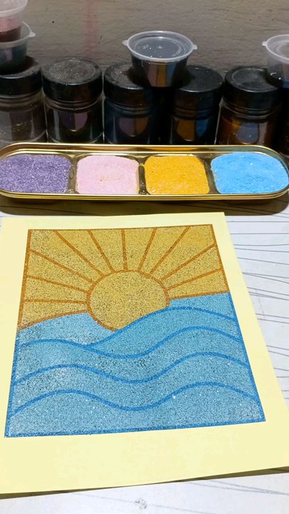 Amazing Sand Painting Magic - video Dailymotion