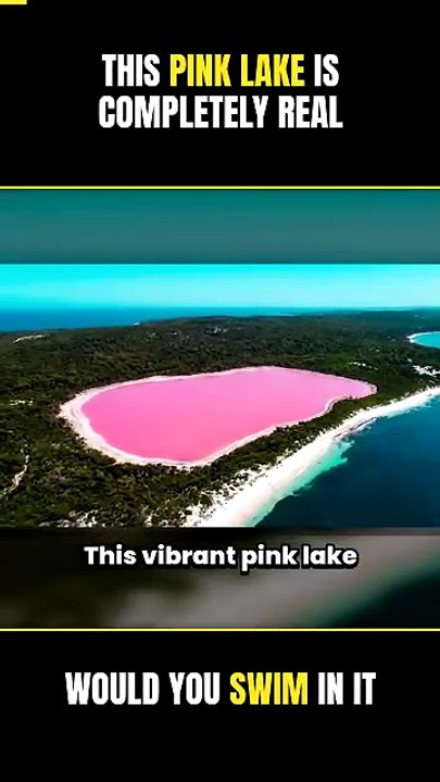 Lake Hillier Pink Water - video Dailymotion