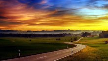 Coucher de Soleil sur la Campagne 🌄 _ Musique Relaxante pour Se Détendre