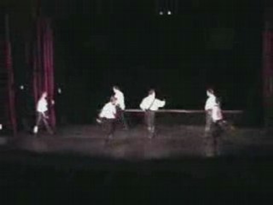 Escrime artistique Theatre. Frederic Trin