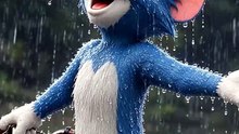Tom Cycling In Rain  #tomandjerry #tom