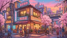 Street Corner Cafe - Tokyo City Pop Spring Escape Music