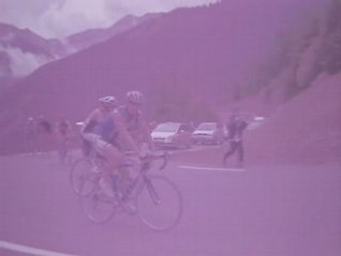 La Tortue dans les lacets après Brunissard - Embrun2008