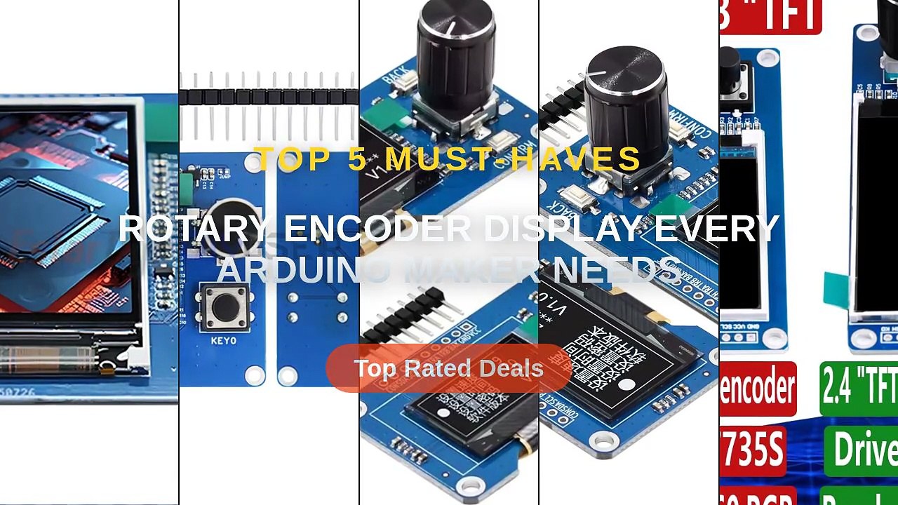 Rotary Encoder Display Every Arduino Maker Needs - Video Dailymotion