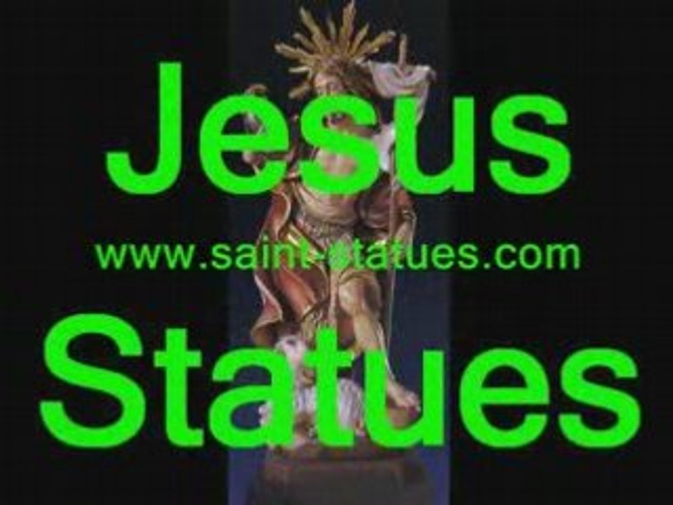 Statue of jesus wooden, hand carved & handcrafted.