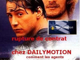 La Censure de dailymotion détournement point break