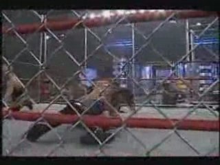 Triple X vs AMW Steel cage match part 1