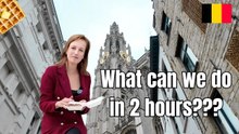 Antwerpen in 2 Hours: Walking Tour, City Hall, Cathedral & Waffle