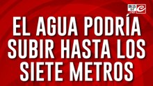 Alerta máxima en el Litoral argentino: el agua podría subir hasta siete metros
