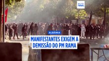 Albânia: quinto dia de caos com confrontos entre manifestantes e polícia