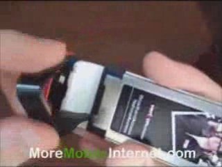 Kyocera KPC680 ExpressCard for Verizon Video Review