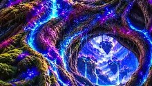 A Surreal Journey Through a Magical Cosmic Forest | Surreal Nature Fantasy