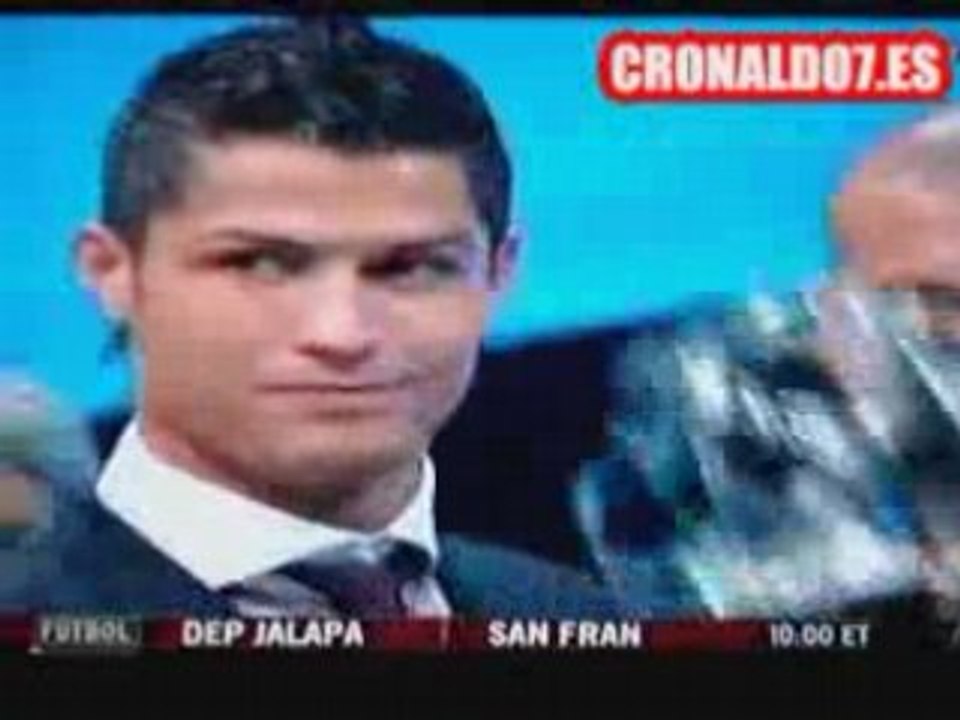 Cristiano Ronaldo meilleur joueur UEFA 2008