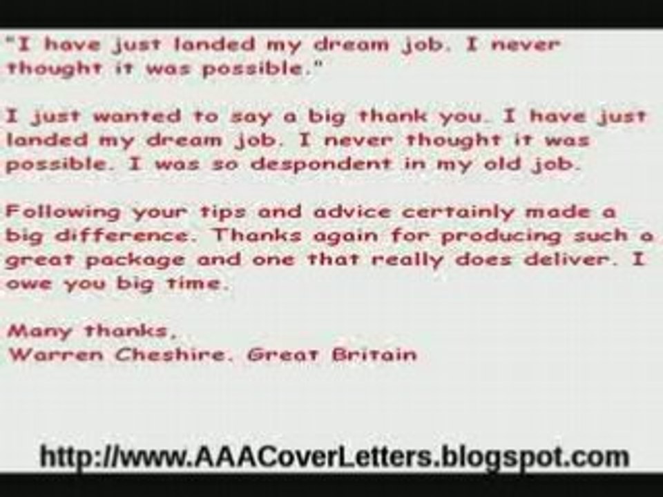 Attention Getting Cover Letters To Land That Job Interview