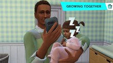 乳児よりおじいちゃんおばあちゃんの方が寝てくれない｜シムズ4実況 Growing Together