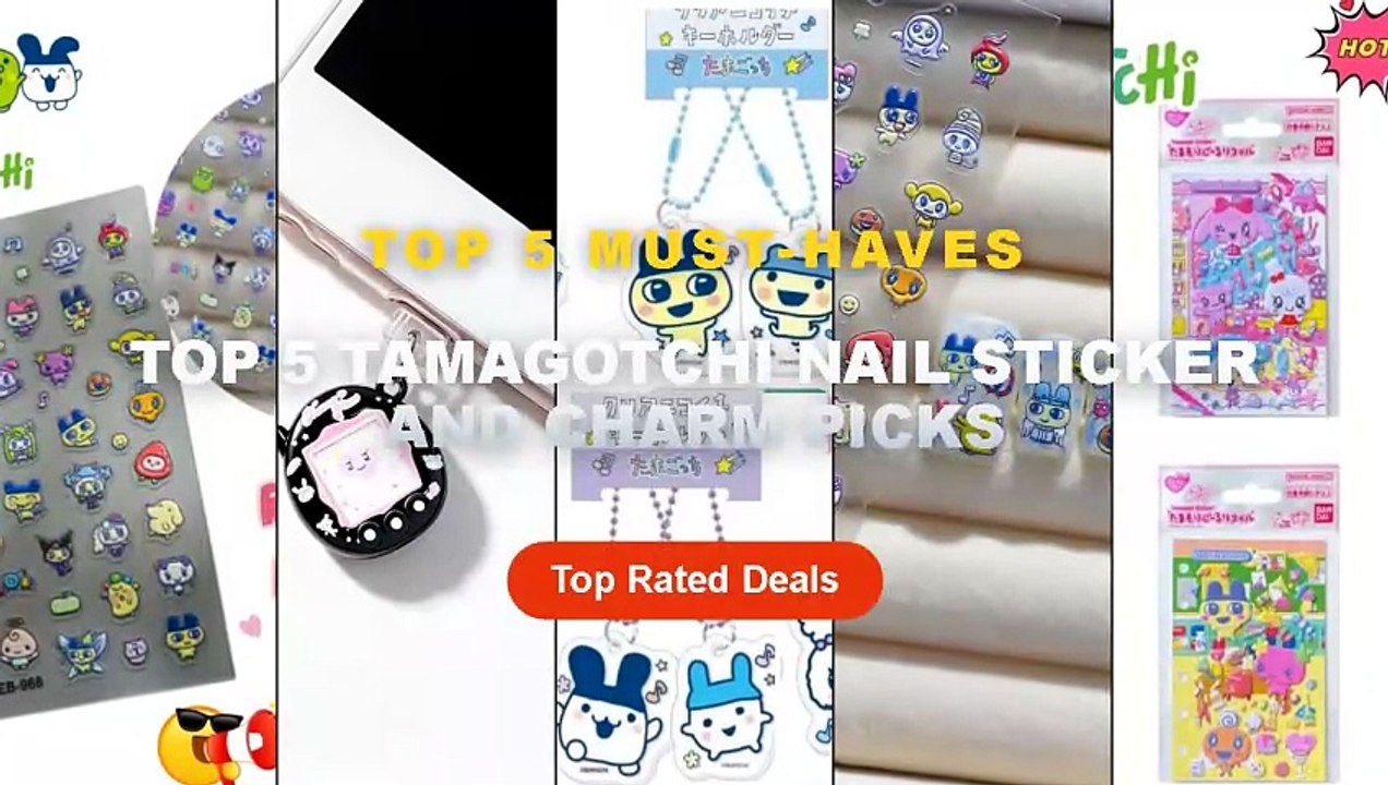 Top 5 Tamagotchi Nail Sticker And Charm Picks: Top 5 Best Sellers - New ...