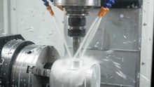 Solid Metal Block - Precision Turbine Impeller
