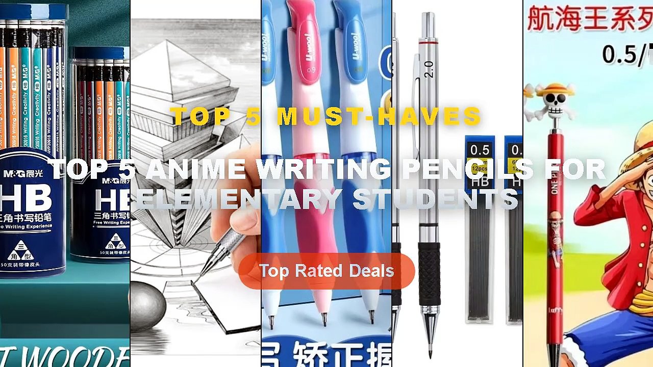 Why Everyone Is Buying Top 5 Anime Writing Pencils For Elementary ...