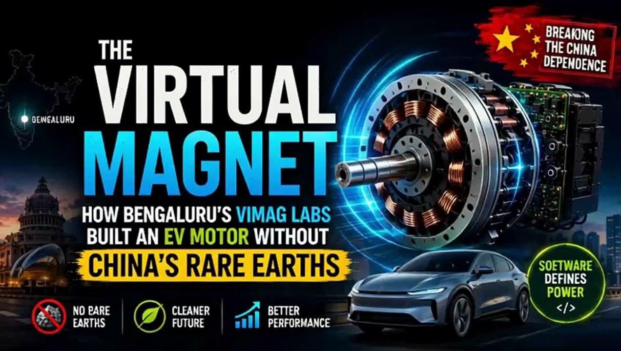The Virtual Magnet | How Bengaluru's Vimag Labs Built an EV Motor ...