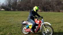 PUCH 125 GS WORKING FAST