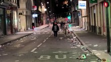 Lyon budzi się w zniszczeniu po gwałtownych protestach