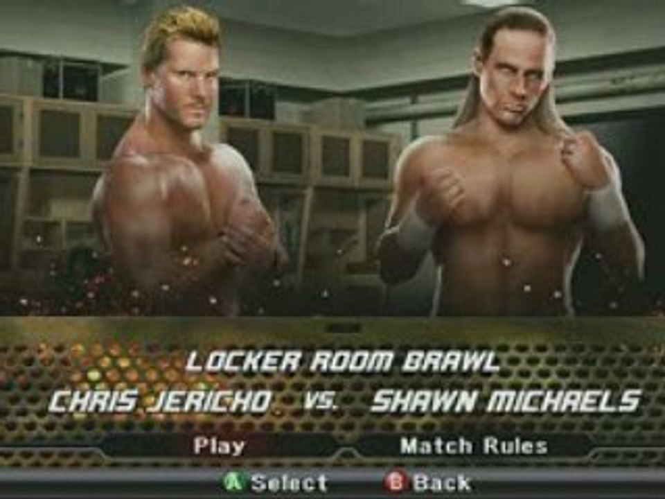 Video Backstage Areas HBK vs Y2J SDvsRAW2009