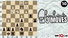 #BrainTeaser 🧠⚡️ Can you checkmate in 3 moves? (Part 10) (Black to play)♟️