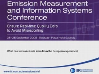IIR Interview - Jennifer Westacott on emissions reporting