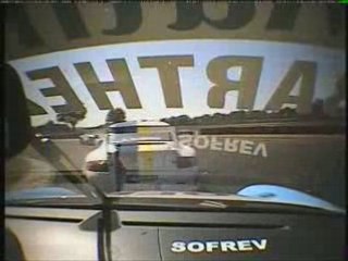 Caméra embarquée de Barthez en Porsche Cup
