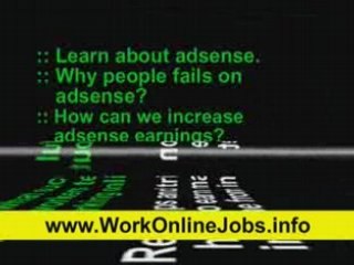 Online jobs, work online, learn how to make money online