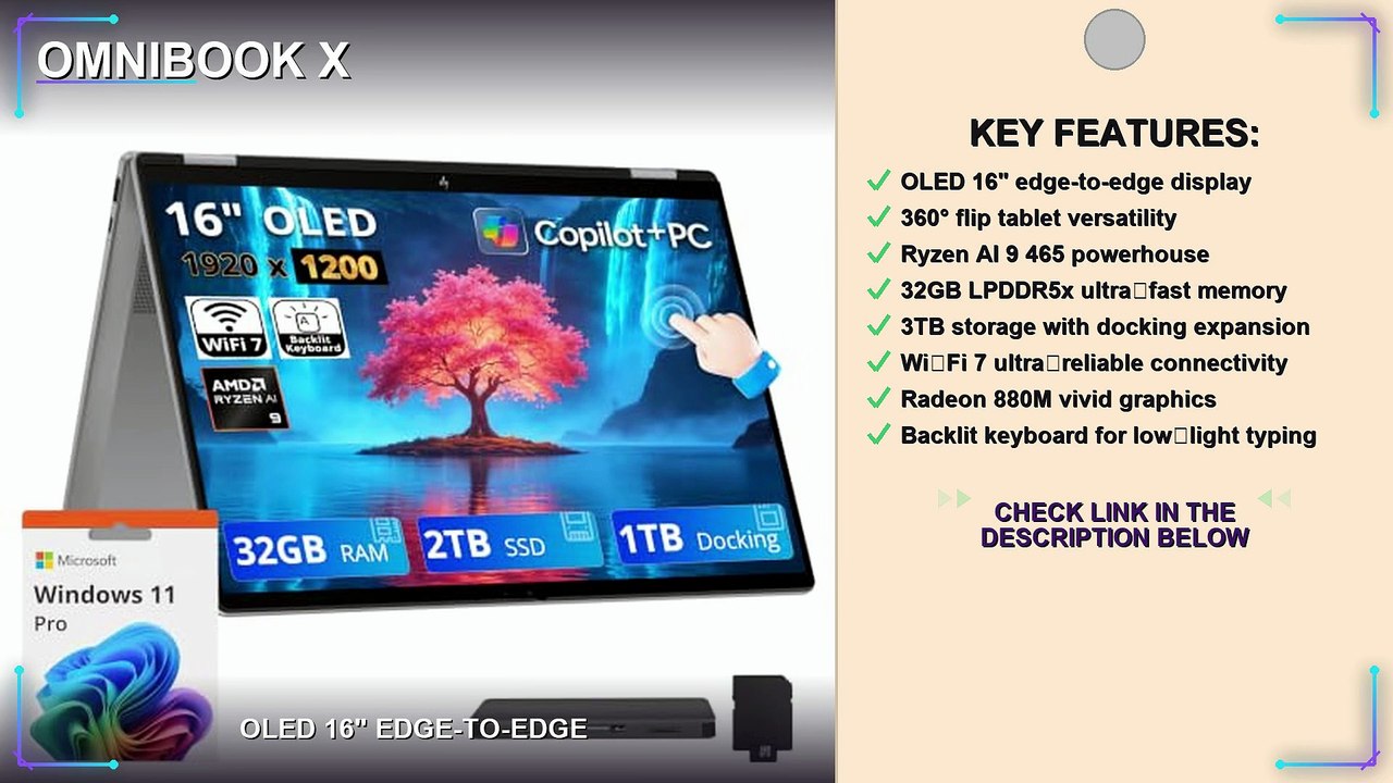 Should You Buy the HP OmniBook X Flip 2 in 1 Copilot+ PC Laptop? My ...
