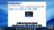 How to Check MBR or GPT Using DiskPart 💻 | Windows CMD #Shorts