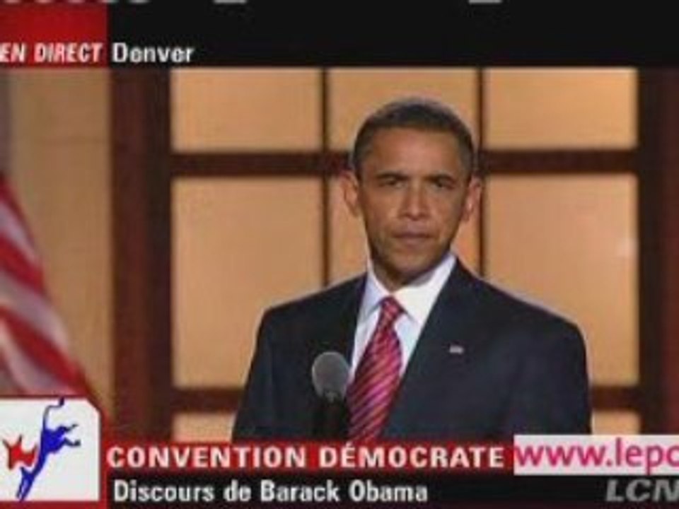 Obama  officiellement candidat : le best of