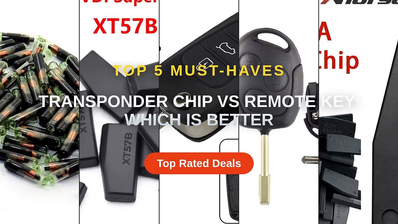 Transponder Chip vs Remote Key: Which Is Better - Video Dailymotion