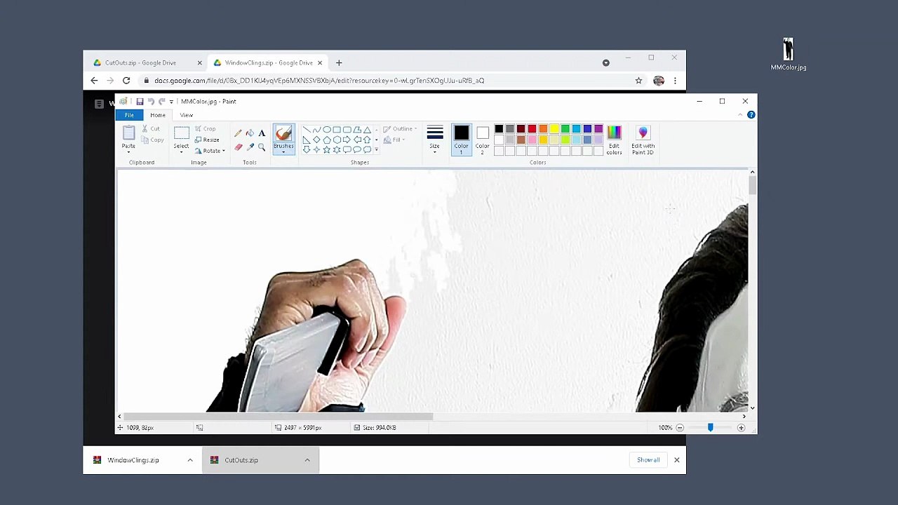 🎨 How To Print a Cardboard Cutout w/ Windows (Updated) - video Dailymotion