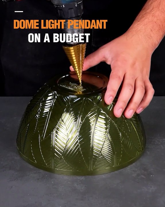 DIY Unique dome light pendant! 💡 - video Dailymotion