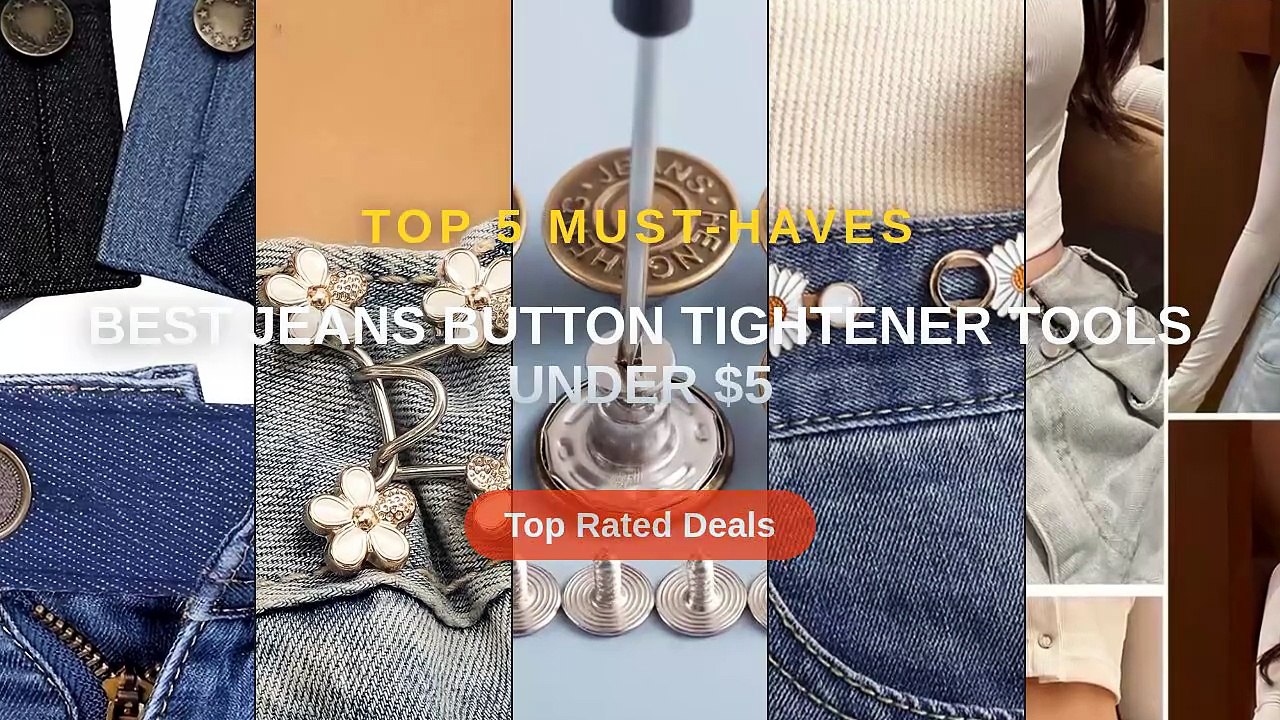 Best Jeans Button Tightener Tools Under $5 - Video Dailymotion