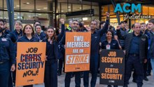 Travellers delayed after security staff walked off job at major airports