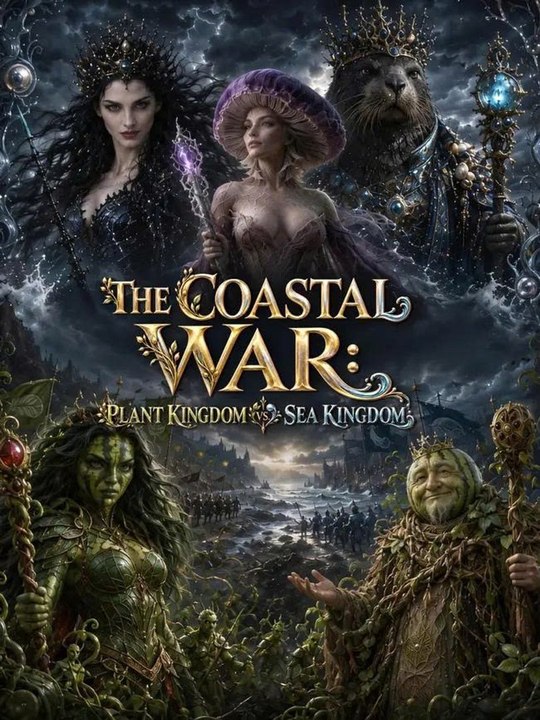 The Coastal War-Plant Kingdom vs. Sea Kingdom | Full Ep ☘ #NS - video ...