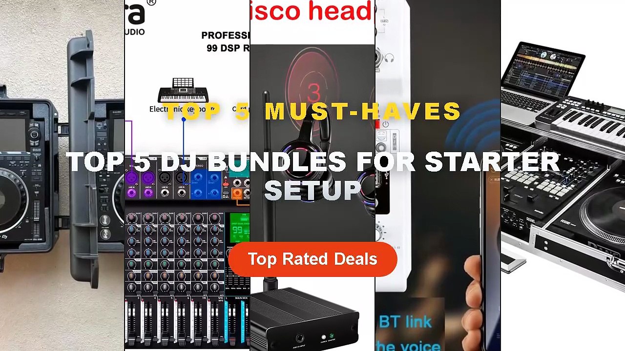 Top 5 DJ Bundles For Starter Setup: Top 5 Best Sellers - 2 channel Dj ...