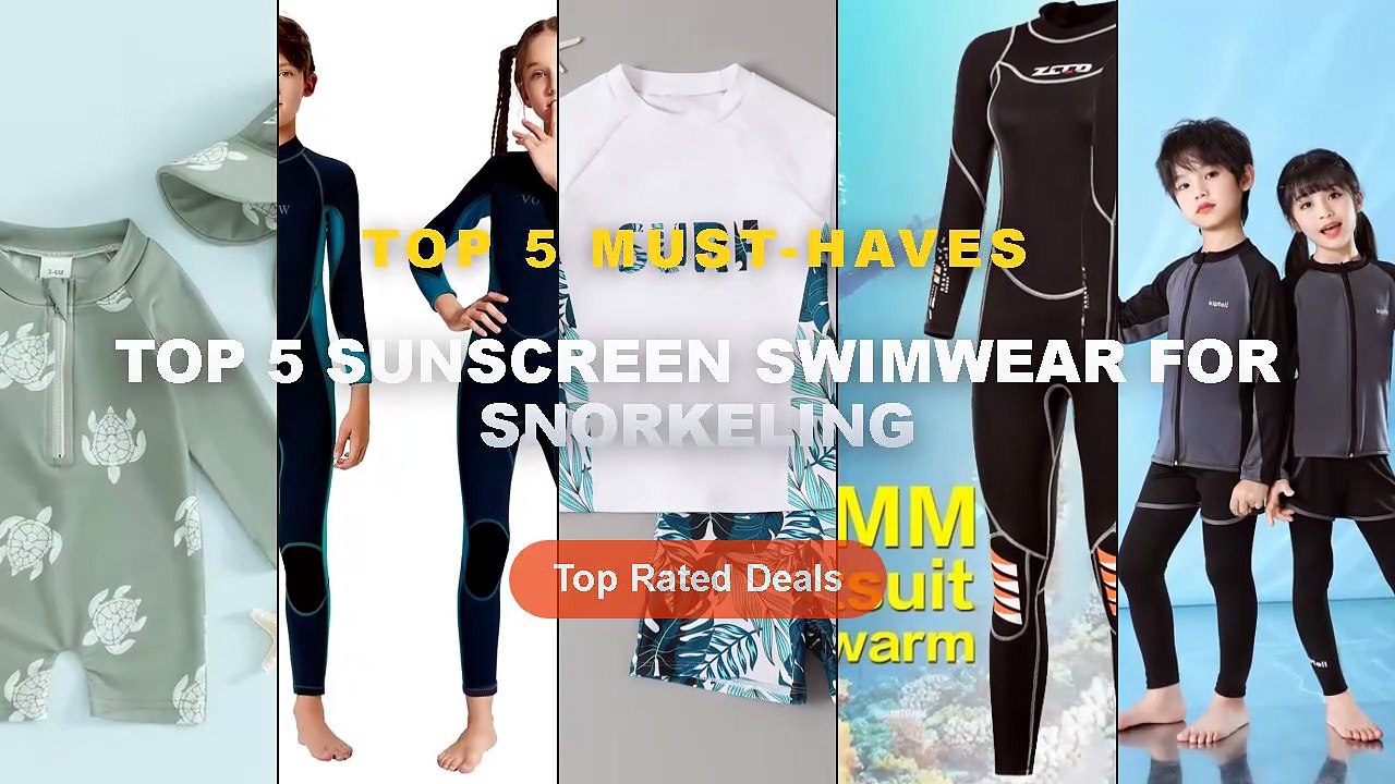 Top 5 Best Top 5 Sunscreen Swimwear For Snorkeling (Must Have!) - Boys ...