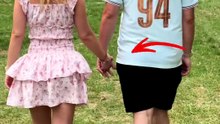 Fake hand prank on a couple 🤣