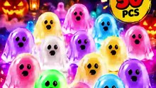 These 50 Ghosts GLOW in the Dark! 👻✨